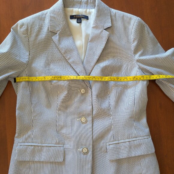 Brooks Brothers Stellita Fit Seersucker Blazer - Picture 13 of 13